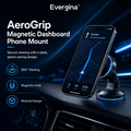 Evergina™ AeroGrip Magnetic Dashboard Phone Mount
